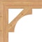 Ekena Millwork Westlake Block Smooth Bracket, Western Red Cedar, 5 1/2"W x 28"D x 28"H BKT06X28X28WTL05SWR - alternate 3
